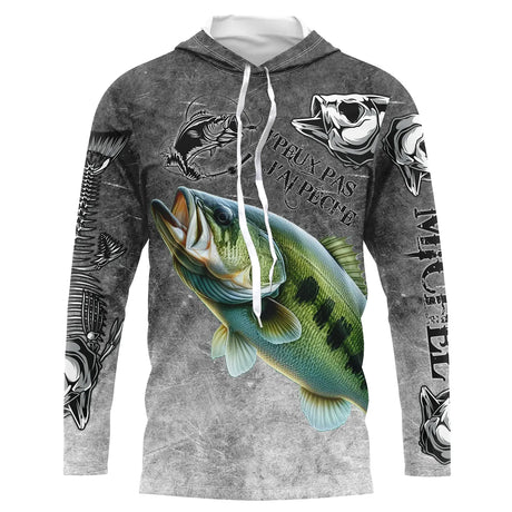 T-shirt Personnalisé Pêcheur Drôle, Cadeau Humour Pêcheur, Pêche Du Bar - CT08082225 Anti UV T-shirt à Capuche Unisexe