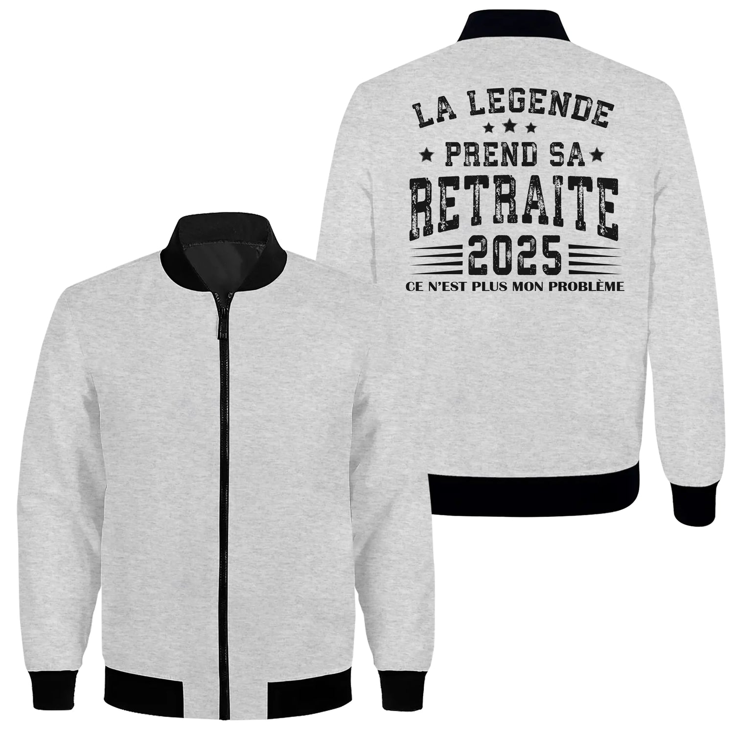 Sweatshirt & T-shirt Retraite - Cadeau Original pour Retraité | La Légende Prend sa Retraite - A14012502