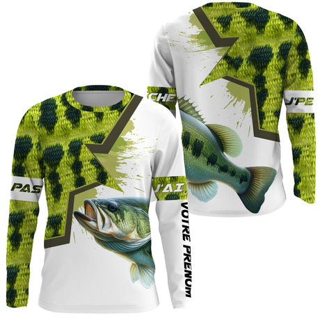 T-shirt Anti-UV Personnalisé Pêche Du Bar, Cadeau Original Pêcheur - CT16082211 Anti UV T-shirt Manches Longues Unisexe