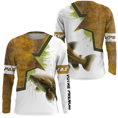 T-shirt Anti-UV Personnalisé Pêche Du Silure, Cadeau Original Pêcheur - CT16082212 Anti UV T-shirt Manches Longues Unisexe