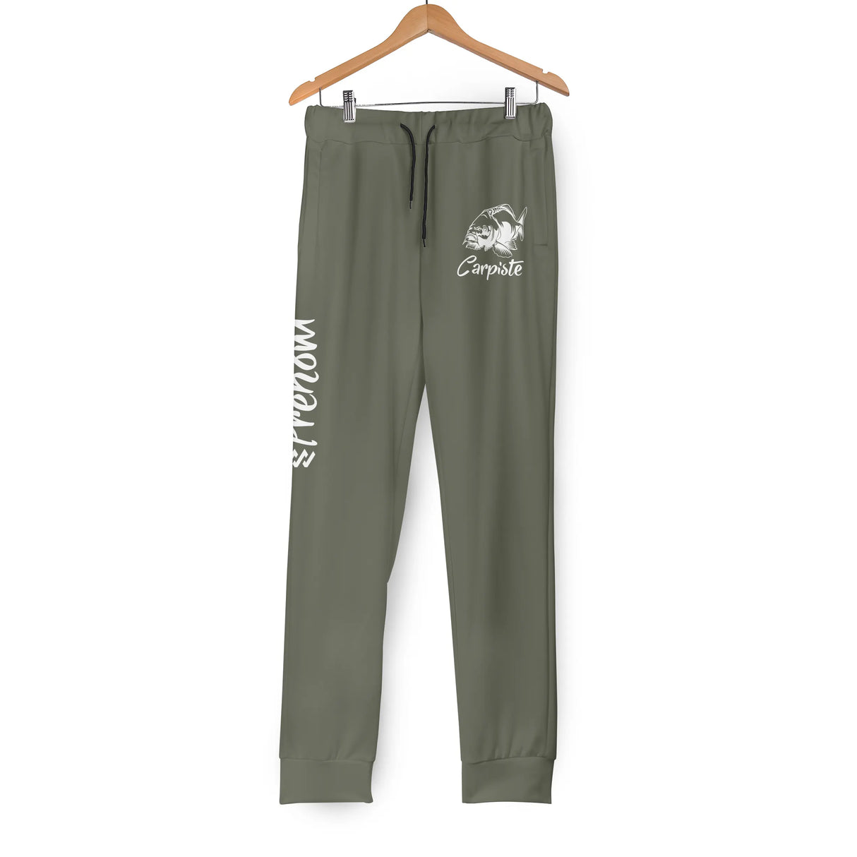 Pantalon jogging carpiste bleu marine variante coloris illustration carpe Carpiste prénom