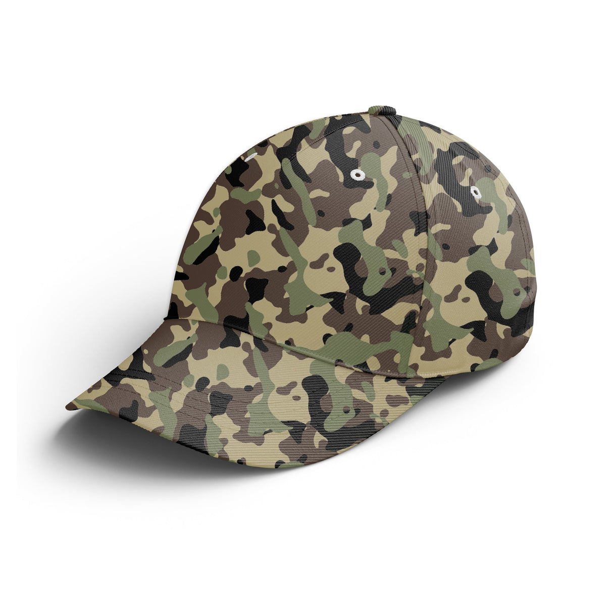 Casquette camouflage forestier vert kaki marron beige classique pêcheur chasseur unisexe