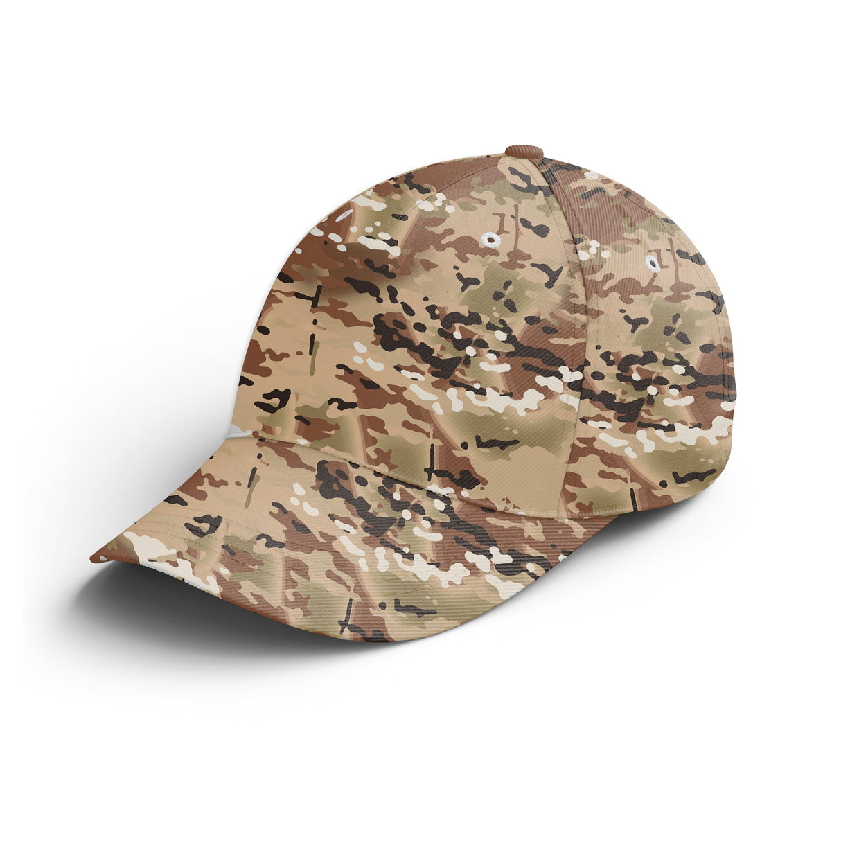 Casquette camouflage multicam désertique brun beige tactique pêcheur chasseur unisexe