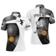 Polo Pétanque Homme Femme, Cadeau Humour Bouliste, J'peux Pas J'ai Pétanque - CT02122226 - Polo Homme