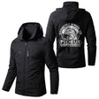 Veste Imperméable et Coupe-Vent - N'embêtez Jamais Un Pêcheur, Cadeau Humour Pêcheurs - CT05092350 Noir