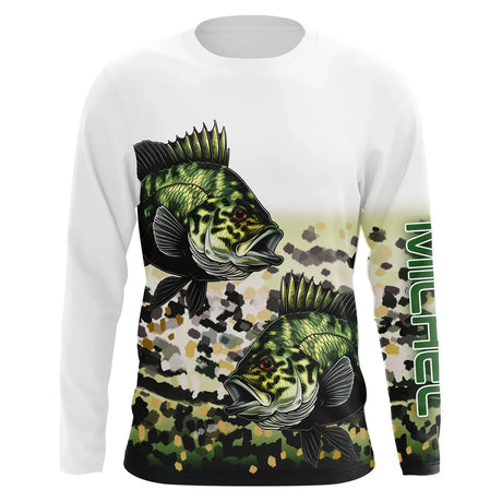 T-Shirt Anti-UV Personnalisé Pêche Du Crapet De Roche, Idée Cadeau Pêcheur - CT06082217 Anti UV T-shirt Manches Longues Unisexe