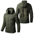 Veste Imperméable et Coupe-Vent Chasse Au Cerf, Cadeau Personnalisé Chasseur - CT07092348 Vert