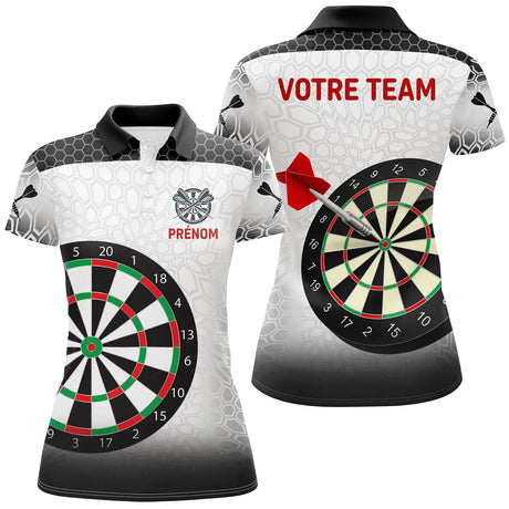 Polo Target Precision - Élégance et Précision pour Joueurs de Fléchettes Avertis – AL08062450 - Polo Femme