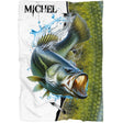 Plaid Perrsonnalisé Pêche Du Bar, Idée Cadeau Pêcheur - CT09082228 Plaid Couverture
