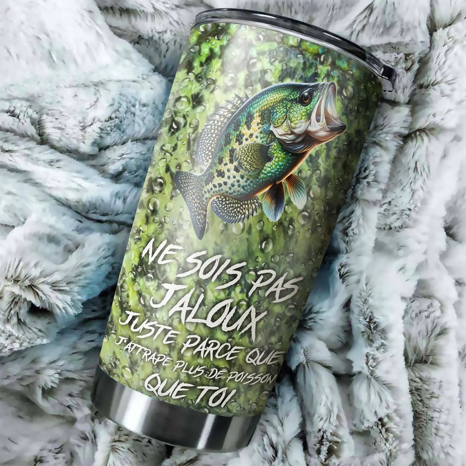 Mug Isotherme Pêche Du Crapet, Idée Cadeau Original Pêcheur - CT01082220 Mug Isotherme