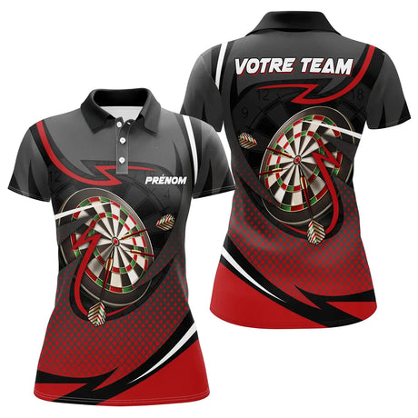 Polo de Fléchettes "Strike Vif" Personnalisable - Élégance et Précision pour Votre Équipe - ALP12032470 - Polo Femme
