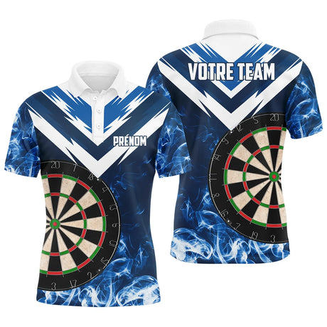 Polo "Éclair de Précision" - Maîtrisez le Jeu avec Style en Trois Couleurs Vibrantes - ALP12032473 - Polo Homme Bleu