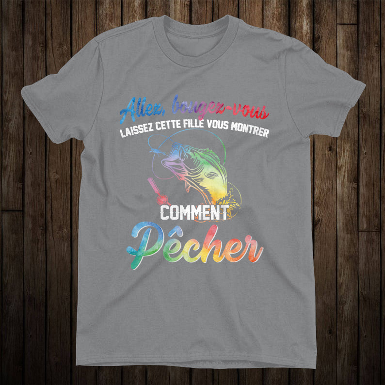 Sweat à capuche zippé femme humour pêche lettrage chrome expert