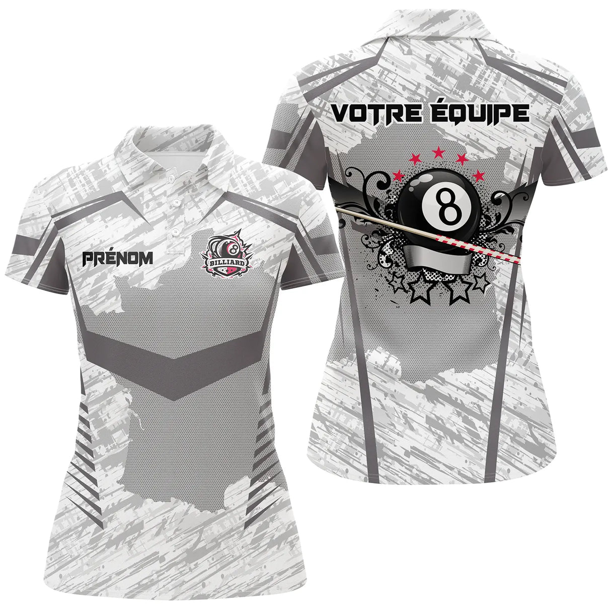 Maillot bowling personnalisé femme , variante coloris pour team et club