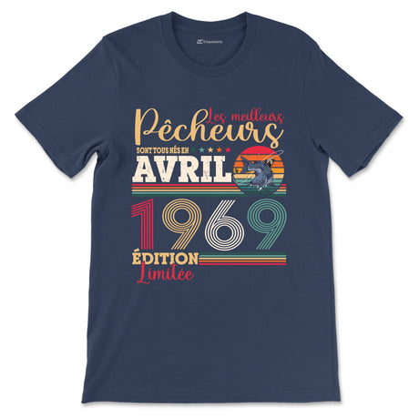 T-shirt Humour Pêcheur Homme Femme, T-shirt Drôle Pêche Du Silure, Les Meilleurs Pêcheurs, Cadeau Personnalisé - T-shirt Marine