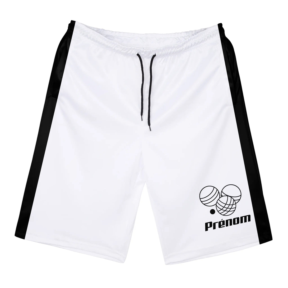 Maillot bowling personnalisé homme blanc, variante coloris pour team et club