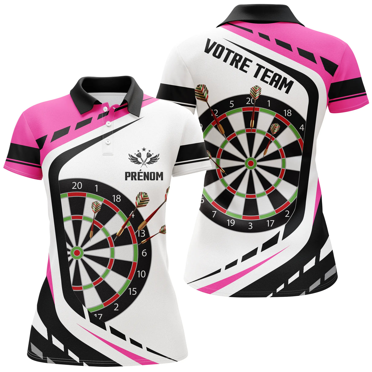 Maillot bowling personnalisé femme , variante coloris pour team et club