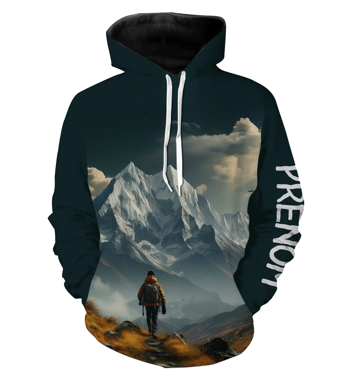 T-Shirt Randonneur Alpin - Immersion Nature & Montagne - Édition Explorateur - CT21022436 Sweat à Capuche All Over Unisexe