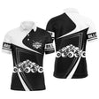 Polo Billard Professionnel Personnalisé Noir Et Blanc, Jeu De La 14/1, Idée Cadeau Fan Billard - CT29062323 Polo Homme
