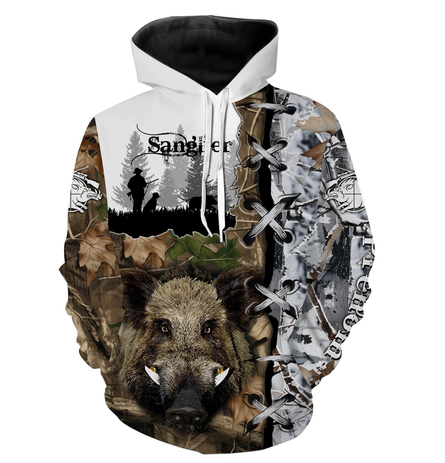 T-shirt Chasse Aux Sangliers, Cadeau Personnalisé Chasseurs - CT29082220