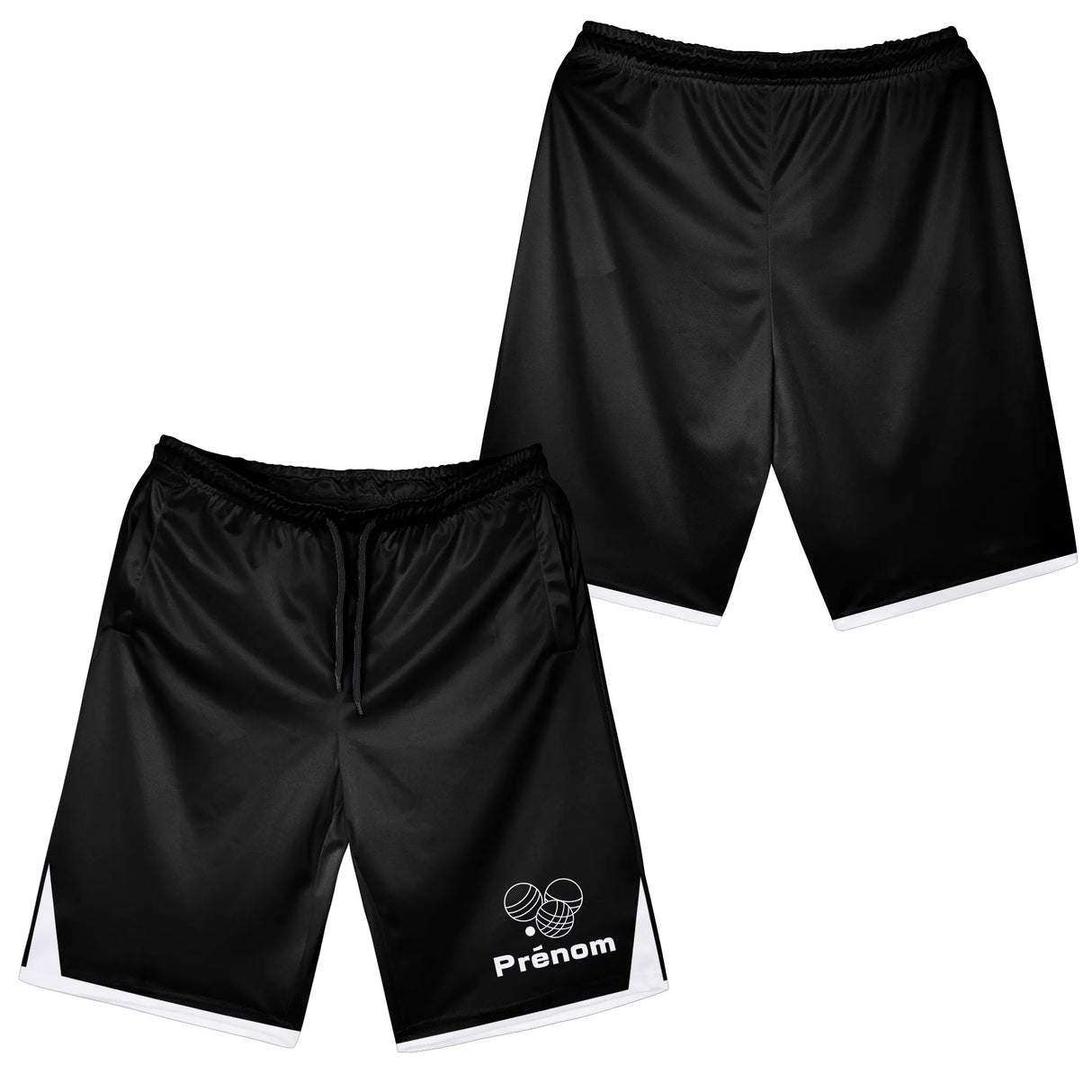 Maillot bowling personnalisé homme noir, variante coloris pour team et club