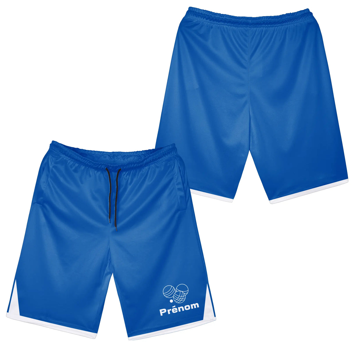 Maillot bowling personnalisé homme bleu, variante coloris pour team et club