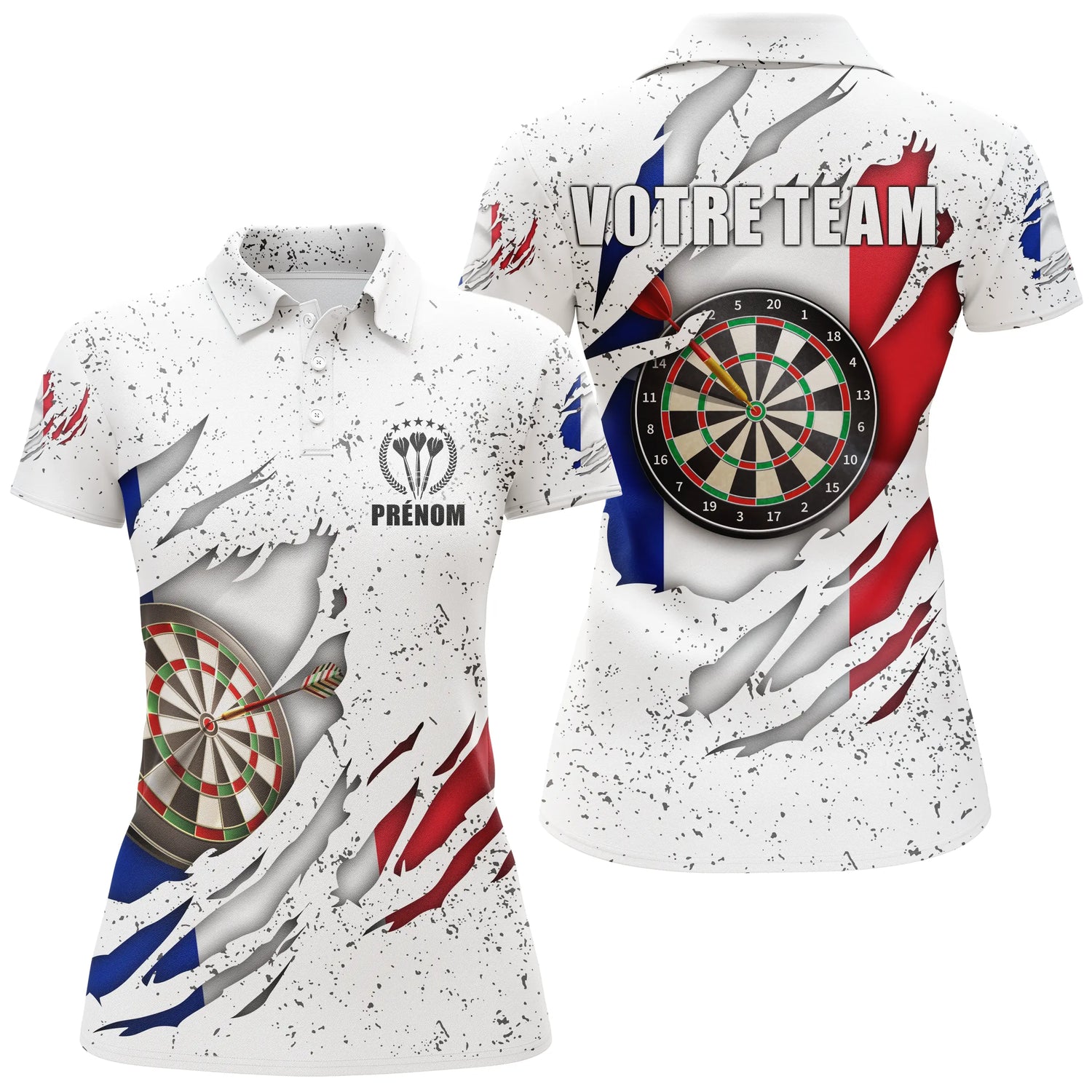 Polo Dart Impact - Audace et Style pour Champions de Fléchettes – AL08062451 - Polo Femme