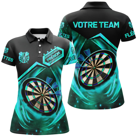 Polo Personnalisé de Fléchettes - Idéal pour Équipes et Tournois - ALP12032467 - Polo Femme