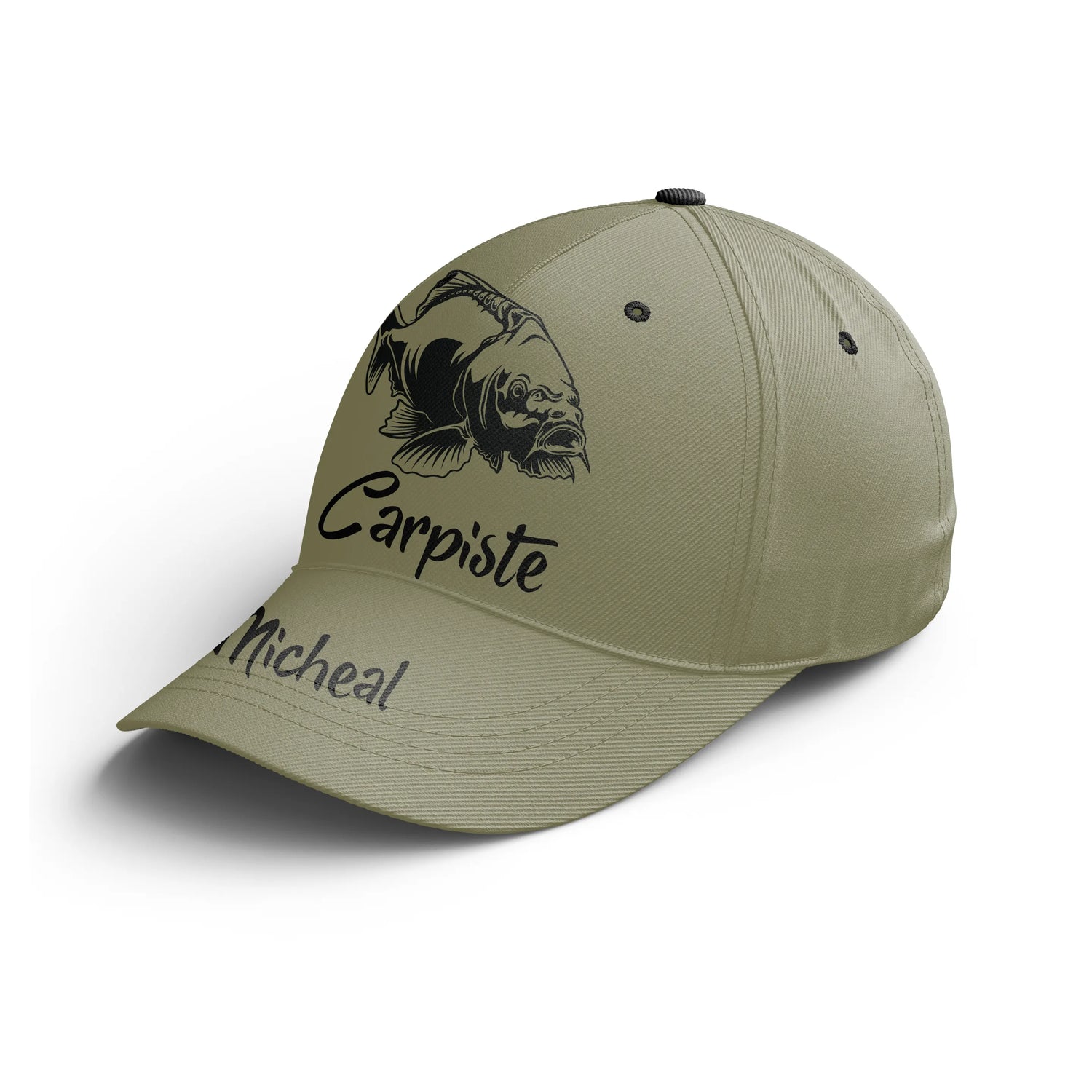 Casquette Pêcheur, Pêche de la Carpe, Cadeau Personnalisé Fans de Pêche - CT14082329 - Casquette