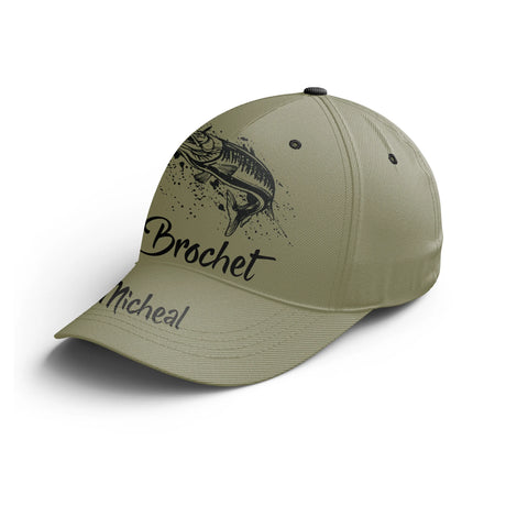 Casquette Pêcheur, Pêche du Brochet, Cadeau Personnalisé Fans de Pêche - CT14082333 - Casquette