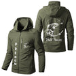 Veste Imperméable Personnalisée Pour Pêcheur, Pêche A La Truite, Cadeau Original Pêcheur - CT25112333- Vert Militaire