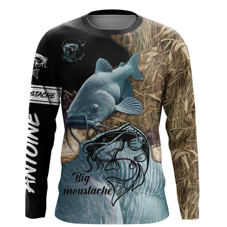 Pêche du Silure, Cadeau Personnalisé Pour Pêcheur, Maillot Camouflage Anti UV - CT30062230 Anti UV T-shirt Manches Longues Unisexe