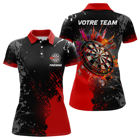 Polo Dynamique Fléchette Explosion - Confort et Style pour les Passionnés - ALP12032471 - Polo Femme