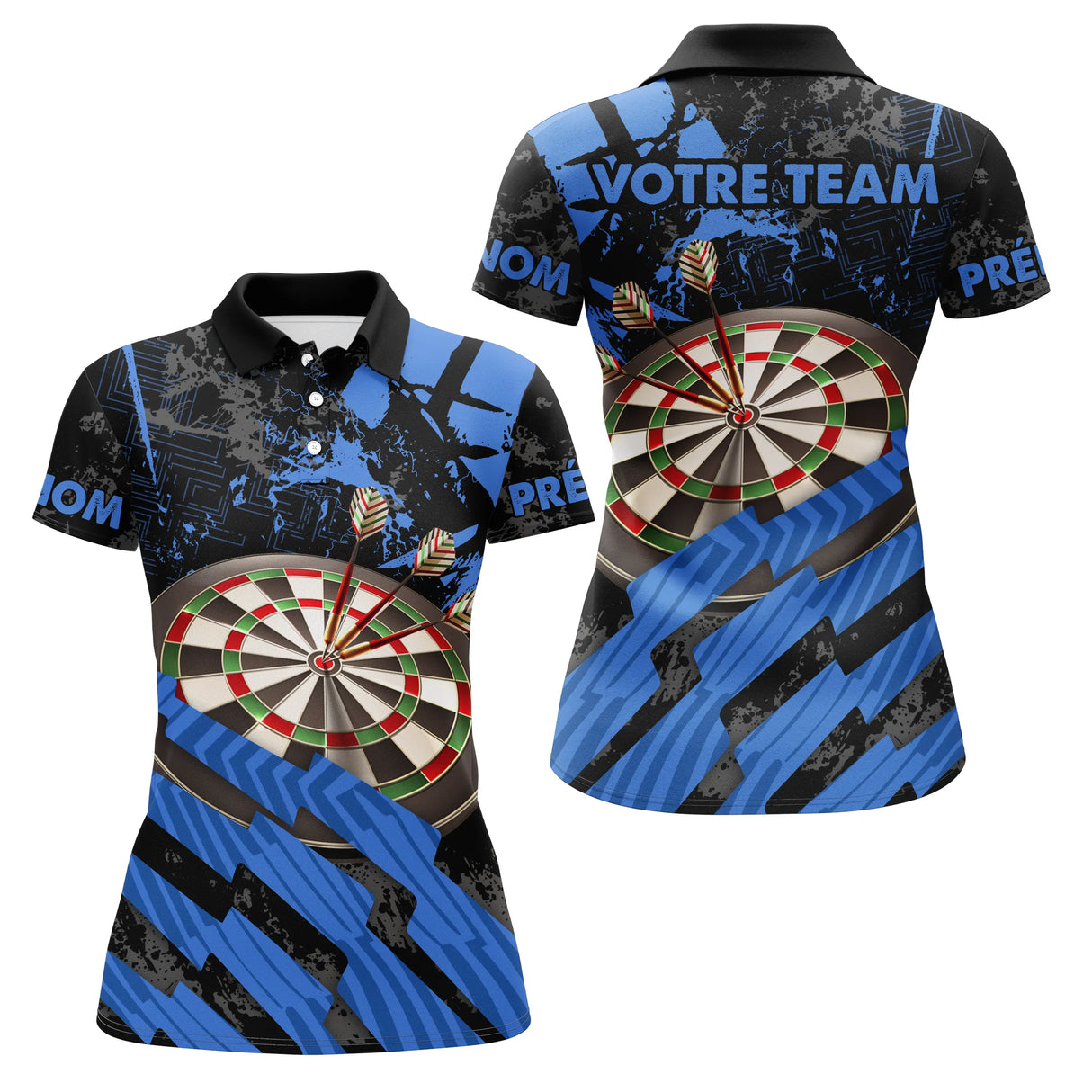 Polo Fléchettes Sportif Moderne - Cible 3D France - Polo Femme