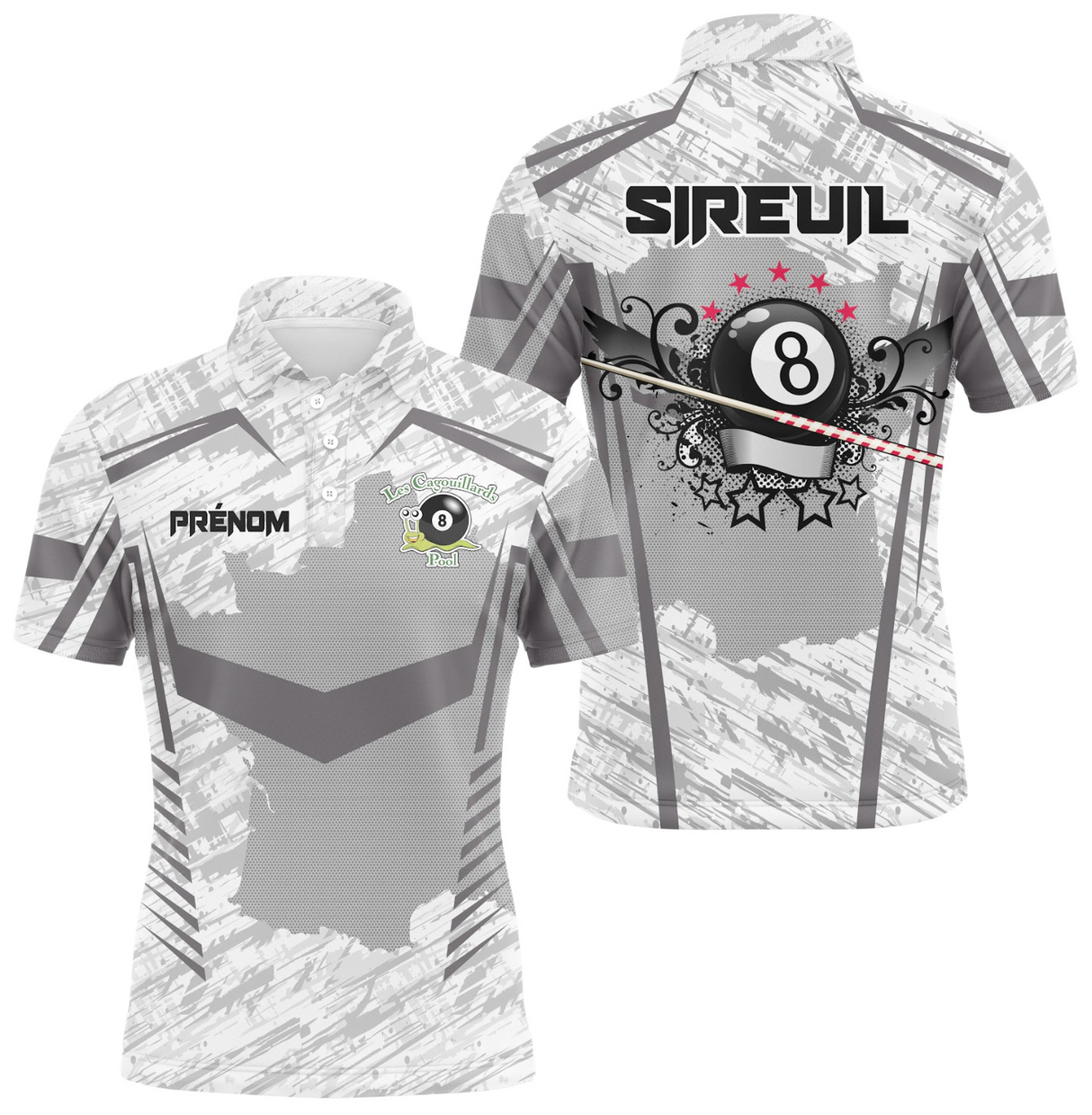 Maillot bowling personnalisé homme , variante coloris pour team et club