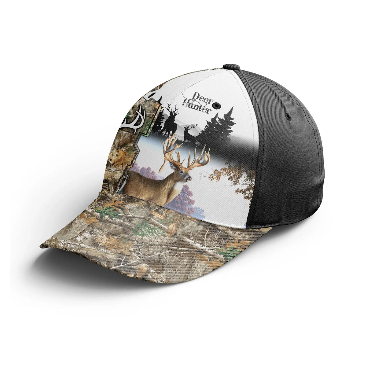 Casquette Camouflage Chasse, Idée Cadeau Chasseur, Deer Hunter, Chasse Au Cerf - CT30082221