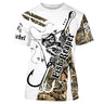 T-shirt Personnalisé Camouflage Pêche, Cadeau Original Pêcheur, Fish Reaper  - CT28072214