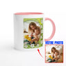 Chiptshirts - Mug Multicolore à Personnaliser, Cadeau Pour Nounou, Nounou Parfaite, Mug Rose et Blanc - CTS21032201