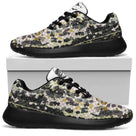 Baskets basses pêche unisexe camouflage avec motif peau crapet de roche all-over