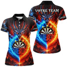 Polo Darts 180 pour Votre Équipe - Dragon Feu & Glace