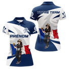 Polo Fléchettes Personnalisé - Style Supporter Français