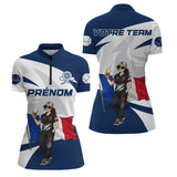 Polo Fléchettes Personnalisé - Style Supporter Français
