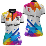 Maillot Fléchettes Personnalisé - Géométrique Multicolore Style