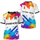 Maillot Fléchettes Personnalisé - Géométrique Multicolore Style
