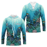 F01D0302102026_87_LHPolo Pêche Personnalisé - Récif Bleu & Perche 3D - Long Sleeves Hoodie Homme