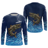 F01M0408102026_137_LHMaillot Pêche Carnassier Brochet - Manches Longues Bleu - Long Sleeves Homme