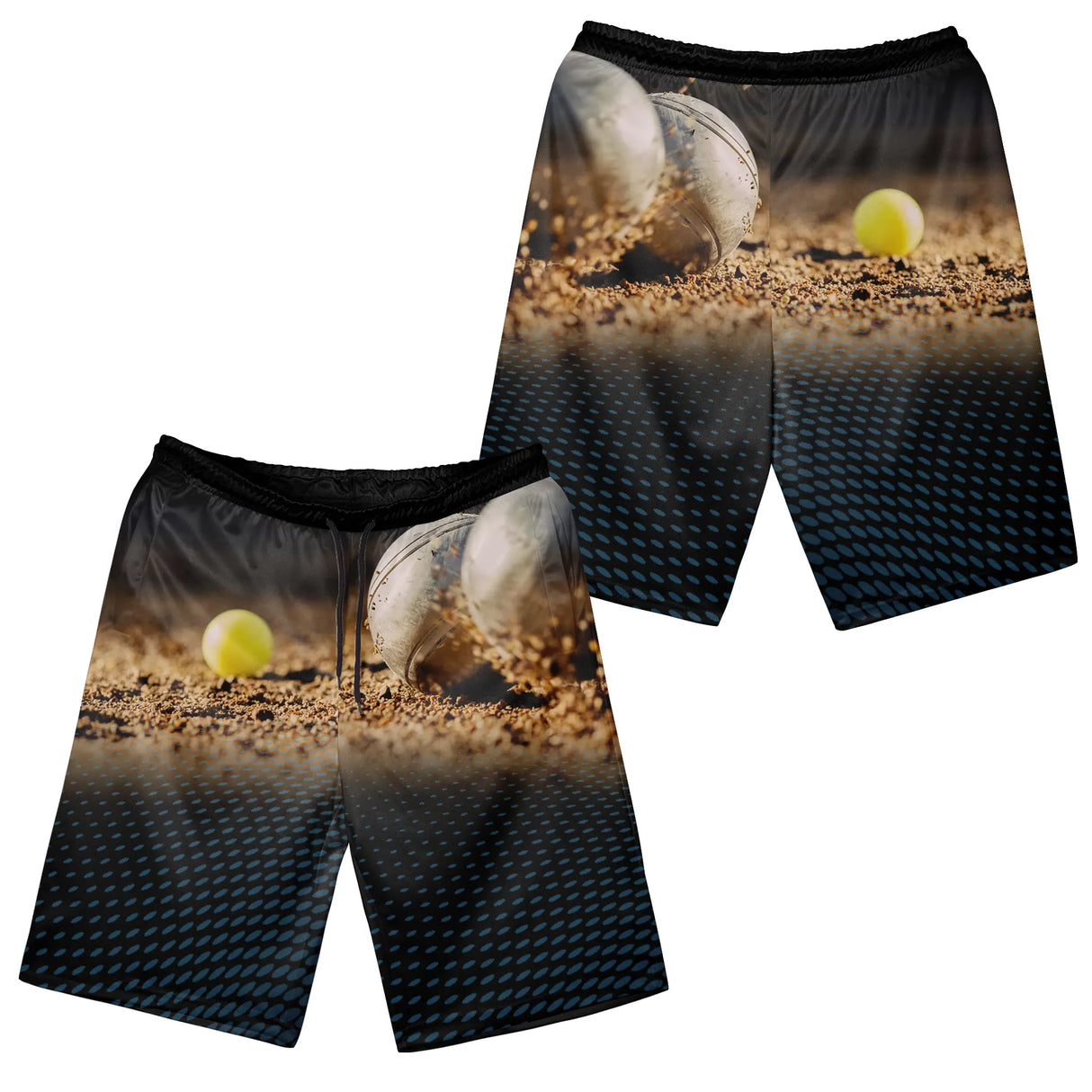 Ensemble Pétanque Performance - Polo & Short Techniques Personnalisables - A03122404 - Short All-over