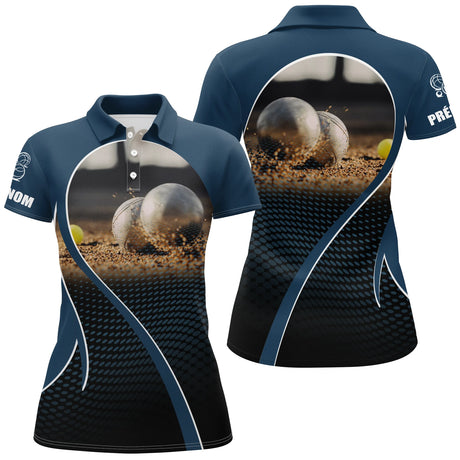 Ensemble Pétanque Performance - Polo & Short Techniques Personnalisables - A03122404 - Polo Femme