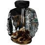 T-shirt anti UV manches longues chasse sanglier chiens battue, vêtement halieutique pour vénerie