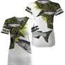Sweat capuche pêche saumon all-over camouflage marais vert brun motif saumon argenté pêcheur prénom personnalisé